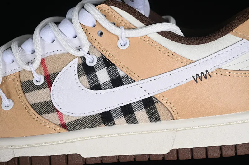 All Categories Nk SB Dunk Series Nk SB Dunk Low Low-top sneakers Nk Dunk Low Plaid Variations Retro literary style SB strappy low-top casual sneakers DD1503-124